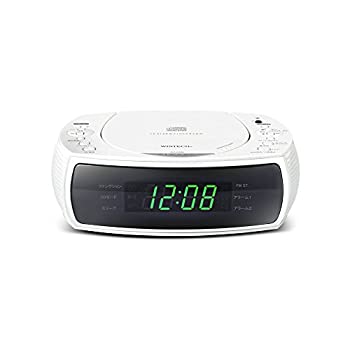 【中古】WINTECH CDクロックラジオ ラジオ対応/CD再生/デュアルアラーム機能搭載時計/FMワイドバンド対応 ホワイト CDC-220 【中古】WINTECH CDクロックラジオ ラジオ対応/CD再生/デュアルアラーム機能搭載時計/FMワイドバンド対応 ホワイト CDC-220