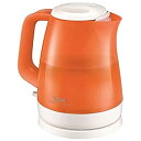 【中古】(非常に良い)ティファール(T-FAL) 電気ケトル 1.5L オレンジデルフィニヴィジョン KO151OJP