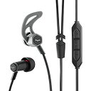 【中古】(未使用・未開封品)V - MODA Forzaインイヤハイブリッドスポーツヘッドフォン3ボタンリモート&マイク???Appleデバイス、ブラック FR...