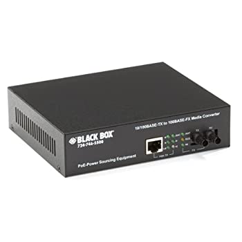 【中古】(非常に良い)ブラックボックスlpm601?a Poe Pseメディアコンバータ、10base - T / 100bas 【中古】(非常に良い)ブラックボックスlpm601?a Poe Pseメディアコンバータ、10base - T / 100bas