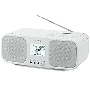 【中古】ソニー SONY CDラジオカセットレコーダー CFD-S401 : FM/AM/ワイドFM対応 大型液晶/カラオケ機能搭載 電池駆動可能 ホワイト CFD-S401 W