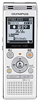 【中古】(未使用・未開封品)OLYMPUS Voice Trek ICレコーダー ホワイト V-862 WHT