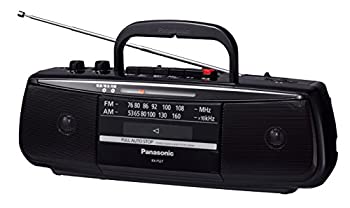 【中古】(未使用・未開封品)パナソニック ステレオラジオカセットレコーダー RX-FS27-K
