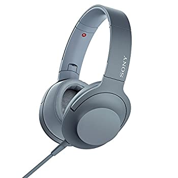 【中古】ソニー SONY ヘッドホン h.ear on 2 MDR-H600A : ハイレゾ対応 密閉型 リモコン・マイク付き 2017年モデル ムーンリットブルー MDR-H600A L(2)