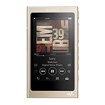 【中古】(非常に良い)ソニー SONY ウォークマン Aシリーズ 16GB NW-A45 : Bluetooth/microSD/ハイレゾ対応 最大39時間連続再生 2017年モデル ペールゴールド NW-A45 N