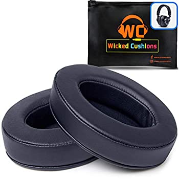 【中古】(未使用・未開封品)Wicked Cushion 互換用イヤーパッド ブラック Audio Technica対応