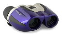 【中古】(非常に良い)ミザールテック 双眼鏡 ズーム 倍率 10-30倍 パープル SZ-21 PU