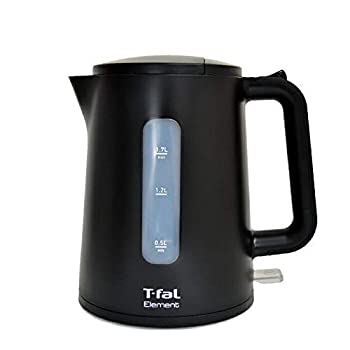 【中古】大容量モデル1.7L T-fal ティファール 電気ケトル エレメント ブラック 1.7L