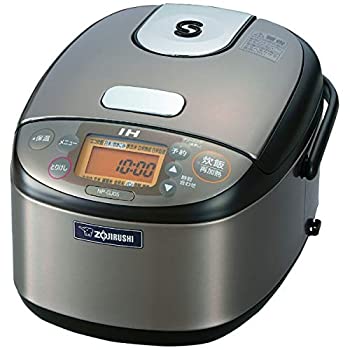 【中古】象印 IH炊飯ジャー(3合炊き) ステンレスブラウンZOJIRUSHI 極め炊き NP-GJ05-XT