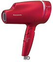 【中古】(非常に良い)パナソニック ヘアドライヤー ナノケア 高浸透「ナノイー」搭載 ルージュピンク EH-CNA0B-RP