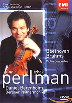 楽天お取り寄せ本舗 KOBACO【中古】（非常に良い）Itzhak Perlman: Brahms/Beethoven Violin Concertos [DVD] [Import]