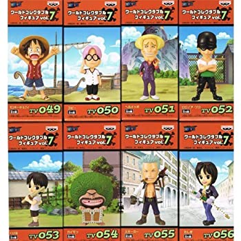 【中古】(非常に良い)ワンピース ワールドコレクタブルフィギュアvol.7 ONE PIECE アニメ バンプレスト(全8種フルコンプセット)