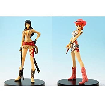 楽天お取り寄せ本舗 KOBACO【中古】（未使用・未開封品）ワンピースDXフィギュアGIRLS SNAP COLLECTION3 ナミ ニコロビン 2種セット