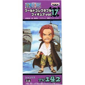 【中古】ワンピース ワールドコレクタブルフィギュア TV版 vol.17 TV142 シャンクス （プライズ）