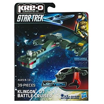 乐天商城 - 【中古】スタートレック KRE-O マイクロ・ビルド・シップ クリンゴン D7 バトル・クルーザー