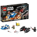 【中古】レゴ(LEGO) スター・ウォーズ A-ウィング? vs.TIE サイレンサー? マイクロファイター 75196