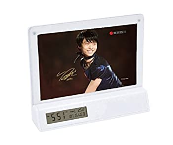 【中古】(非常に良い)羽生結弦 選手 フォトフレームクロック