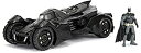 【中古】(非常に良い)1/24 2015 Batmobile Arkham Knight black with Diecast Batman Figure