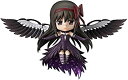 【中古】(非常に良い)ねんどろいど 劇場版 魔法少女まどか☆マギカ 新編 叛逆の物語 悪魔ほむら ノンスケール ABS ATBC-PVC製 塗装済み可動フィギュア