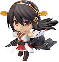 【中古】(非常に良い)ねんどろいど 艦隊これくしょん -艦これ- 榛名 ノンスケール ABS ATBC-PVC製 塗装済み可動フィギュア