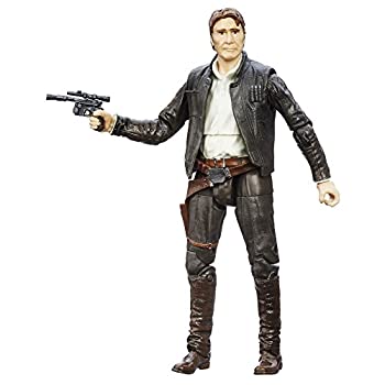 (非常に良い)Star Wars: The Force Awakens Black Series 6 Inch Han Solo