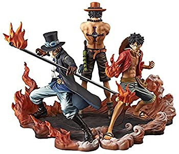 【中古】ワンピース DXF BROTHERHOOD II フィギュア アニメ グッズ プライズ バンプレスト ルフィ サボ エース全3種フルコンプセット