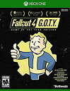 【中古】Fallout 4 Game of the Year Edition (輸入版:北米) - XboxOne【メーカー名】Bethesda Softworks(World)【メーカー型番】17251【ブランド名】Bethesda Softworks(World)【商品説明】Fallout 4 Game of the Year Edition (輸入版:北米) - XboxOne当店では初期不良に限り、商品到着から7日間は返品を 受付けております。他モールとの併売品の為、完売の際はご連絡致しますのでご了承ください。中古品の商品タイトルに「限定」「初回」「保証」などの表記がありましても、特典・付属品・保証等は付いておりません。品名に【import】【輸入】【北米】【海外】等の国内商品でないと把握できる表記商品について国内のDVDプレイヤー、ゲーム機で稼働しない場合がございます。予めご了承の上、購入ください。掲載と付属品が異なる場合は確認のご連絡をさせていただきます。ご注文からお届けまで1、ご注文⇒ご注文は24時間受け付けております。2、注文確認⇒ご注文後、当店から注文確認メールを送信します。3、お届けまで3〜10営業日程度とお考えください。4、入金確認⇒前払い決済をご選択の場合、ご入金確認後、配送手配を致します。5、出荷⇒配送準備が整い次第、出荷致します。配送業者、追跡番号等の詳細をメール送信致します。6、到着⇒出荷後、1〜3日後に商品が到着します。　※離島、北海道、九州、沖縄は遅れる場合がございます。予めご了承下さい。お電話でのお問合せは少人数で運営の為受け付けておりませんので、メールにてお問合せお願い致します。営業時間　月〜金　11:00〜17:00お客様都合によるご注文後のキャンセル・返品はお受けしておりませんのでご了承ください。