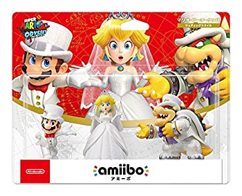 【中古】amiibo トリプルウェディングセット[マリオ/ピーチ/クッパ] (スーパーマリオシリーズ)