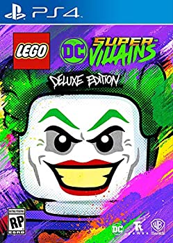 【中古】(未使用・未開封品)Lego DC Supervillains - Deluxe Edition (輸入版:北米) - PS4