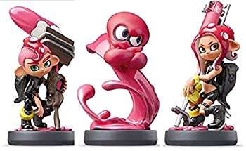 【中古】【3体セット】　[タコガール/タコ/タコボーイ] (スプラトゥーンシリーズ) amiibo 　アミーボ　※個別の組み合わせです。トリプルセットではあり