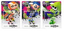 【中古】(未使用・未開封品)amiibo スプラトゥーン 全3種セット ガール ボーイ イカ