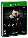 【中古】Vampyr (輸入版:北米) - XboxOne【メーカー名】Focus Home Interactive【メーカー型番】350376【ブランド名】Focus Home Interactive【商品説明】Vampyr (輸入版:北米) - XboxOne当店では初期不良に限り、商品到着から7日間は返品を 受付けております。他モールとの併売品の為、完売の際はご連絡致しますのでご了承ください。中古品の商品タイトルに「限定」「初回」「保証」などの表記がありましても、特典・付属品・保証等は付いておりません。品名に【import】【輸入】【北米】【海外】等の国内商品でないと把握できる表記商品について国内のDVDプレイヤー、ゲーム機で稼働しない場合がございます。予めご了承の上、購入ください。掲載と付属品が異なる場合は確認のご連絡をさせていただきます。ご注文からお届けまで1、ご注文⇒ご注文は24時間受け付けております。2、注文確認⇒ご注文後、当店から注文確認メールを送信します。3、お届けまで3〜10営業日程度とお考えください。4、入金確認⇒前払い決済をご選択の場合、ご入金確認後、配送手配を致します。5、出荷⇒配送準備が整い次第、出荷致します。配送業者、追跡番号等の詳細をメール送信致します。6、到着⇒出荷後、1〜3日後に商品が到着します。　※離島、北海道、九州、沖縄は遅れる場合がございます。予めご了承下さい。お電話でのお問合せは少人数で運営の為受け付けておりませんので、メールにてお問合せお願い致します。営業時間　月〜金　11:00〜17:00お客様都合によるご注文後のキャンセル・返品はお受けしておりませんのでご了承ください。