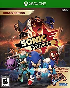 【中古】Sonic Forces Bonus Edition (輸入版:北米) - XboxOne【メーカー名】Sega of America(World)【メーカー型番】SF-64073-1【ブランド名】Sega of America(World)【商品説明】Sonic Forces Bonus Edition (輸入版:北米) - XboxOne当店では初期不良に限り、商品到着から7日間は返品を 受付けております。他モールとの併売品の為、完売の際はご連絡致しますのでご了承ください。中古品の商品タイトルに「限定」「初回」「保証」などの表記がありましても、特典・付属品・保証等は付いておりません。品名に【import】【輸入】【北米】【海外】等の国内商品でないと把握できる表記商品について国内のDVDプレイヤー、ゲーム機で稼働しない場合がございます。予めご了承の上、購入ください。掲載と付属品が異なる場合は確認のご連絡をさせていただきます。ご注文からお届けまで1、ご注文⇒ご注文は24時間受け付けております。2、注文確認⇒ご注文後、当店から注文確認メールを送信します。3、お届けまで3〜10営業日程度とお考えください。4、入金確認⇒前払い決済をご選択の場合、ご入金確認後、配送手配を致します。5、出荷⇒配送準備が整い次第、出荷致します。配送業者、追跡番号等の詳細をメール送信致します。6、到着⇒出荷後、1〜3日後に商品が到着します。　※離島、北海道、九州、沖縄は遅れる場合がございます。予めご了承下さい。お電話でのお問合せは少人数で運営の為受け付けておりませんので、メールにてお問合せお願い致します。営業時間　月〜金　11:00〜17:00お客様都合によるご注文後のキャンセル・返品はお受けしておりませんのでご了承ください。