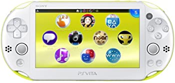 【中古】PlayStation Vita Wi-Fiモデル ライムグリーン/ホワイト (PCH-2000ZA13)【メーカー生産終了】