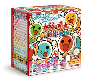 【中古】太鼓の達人 Wii Uば~じょん! 「太鼓とバチ」同梱版 - Wii U【メーカー名】バンダイナムコゲームス【メーカー型番】【ブランド名】バンダイナムコエンターテインメント【商品説明】太鼓の達人 Wii Uば~じょん! 「太鼓とバチ」同梱版 - Wii U当店では初期不良に限り、商品到着から7日間は返品を 受付けております。他モールとの併売品の為、完売の際はご連絡致しますのでご了承ください。中古品の商品タイトルに「限定」「初回」「保証」などの表記がありましても、特典・付属品・保証等は付いておりません。品名に【import】【輸入】【北米】【海外】等の国内商品でないと把握できる表記商品について国内のDVDプレイヤー、ゲーム機で稼働しない場合がございます。予めご了承の上、購入ください。掲載と付属品が異なる場合は確認のご連絡をさせていただきます。ご注文からお届けまで1、ご注文⇒ご注文は24時間受け付けております。2、注文確認⇒ご注文後、当店から注文確認メールを送信します。3、お届けまで3〜10営業日程度とお考えください。4、入金確認⇒前払い決済をご選択の場合、ご入金確認後、配送手配を致します。5、出荷⇒配送準備が整い次第、出荷致します。配送業者、追跡番号等の詳細をメール送信致します。6、到着⇒出荷後、1〜3日後に商品が到着します。　※離島、北海道、九州、沖縄は遅れる場合がございます。予めご了承下さい。お電話でのお問合せは少人数で運営の為受け付けておりませんので、メールにてお問合せお願い致します。営業時間　月〜金　11:00〜17:00お客様都合によるご注文後のキャンセル・返品はお受けしておりませんのでご了承ください。