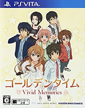 【中古】ゴールデンタイム Vivid Memories (通常版) - PS Vita【メーカー名】角川ゲームス【メーカー型番】【ブランド名】角川ゲームス【商品説明】ゴールデンタイム Vivid Memories (通常版) - PS Vita当店では初期不良に限り、商品到着から7日間は返品を 受付けております。他モールとの併売品の為、完売の際はご連絡致しますのでご了承ください。中古品の商品タイトルに「限定」「初回」「保証」などの表記がありましても、特典・付属品・保証等は付いておりません。品名に【import】【輸入】【北米】【海外】等の国内商品でないと把握できる表記商品について国内のDVDプレイヤー、ゲーム機で稼働しない場合がございます。予めご了承の上、購入ください。掲載と付属品が異なる場合は確認のご連絡をさせていただきます。ご注文からお届けまで1、ご注文⇒ご注文は24時間受け付けております。2、注文確認⇒ご注文後、当店から注文確認メールを送信します。3、お届けまで3〜10営業日程度とお考えください。4、入金確認⇒前払い決済をご選択の場合、ご入金確認後、配送手配を致します。5、出荷⇒配送準備が整い次第、出荷致します。配送業者、追跡番号等の詳細をメール送信致します。6、到着⇒出荷後、1〜3日後に商品が到着します。　※離島、北海道、九州、沖縄は遅れる場合がございます。予めご了承下さい。お電話でのお問合せは少人数で運営の為受け付けておりませんので、メールにてお問合せお願い致します。営業時間　月〜金　11:00〜17:00お客様都合によるご注文後のキャンセル・返品はお受けしておりませんのでご了承ください。