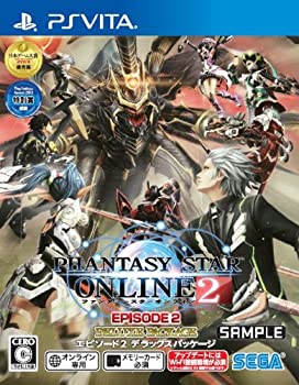 【中古】ファンタシースターオンライン2 エピソード2 デラックスパッケージ - PSVita【メーカー名】セガ【メーカー型番】VLJM35091【ブランド名】セガ【商品説明】ファンタシースターオンライン2 エピソード2 デラックスパッケージ - PSVita当店では初期不良に限り、商品到着から7日間は返品を 受付けております。他モールとの併売品の為、完売の際はご連絡致しますのでご了承ください。中古品の商品タイトルに「限定」「初回」「保証」などの表記がありましても、特典・付属品・保証等は付いておりません。品名に【import】【輸入】【北米】【海外】等の国内商品でないと把握できる表記商品について国内のDVDプレイヤー、ゲーム機で稼働しない場合がございます。予めご了承の上、購入ください。掲載と付属品が異なる場合は確認のご連絡をさせていただきます。ご注文からお届けまで1、ご注文⇒ご注文は24時間受け付けております。2、注文確認⇒ご注文後、当店から注文確認メールを送信します。3、お届けまで3〜10営業日程度とお考えください。4、入金確認⇒前払い決済をご選択の場合、ご入金確認後、配送手配を致します。5、出荷⇒配送準備が整い次第、出荷致します。配送業者、追跡番号等の詳細をメール送信致します。6、到着⇒出荷後、1〜3日後に商品が到着します。　※離島、北海道、九州、沖縄は遅れる場合がございます。予めご了承下さい。お電話でのお問合せは少人数で運営の為受け付けておりませんので、メールにてお問合せお願い致します。営業時間　月〜金　11:00〜17:00お客様都合によるご注文後のキャンセル・返品はお受けしておりませんのでご了承ください。