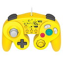 【中古】(非常に良い)【Wii U/Wii対応】ホリ クラシックコントローラー for Wii U ピカチュウ (特典 Wiiリモコンシート(ピカチュウ) 同梱...