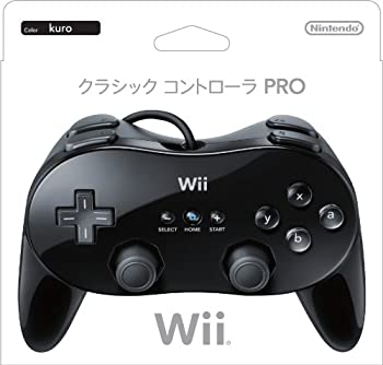 【中古】(非常に良い)クラシックコントローラ PRO(クロ) 【中古】(非常に良い)クラシックコントローラ PRO(クロ)