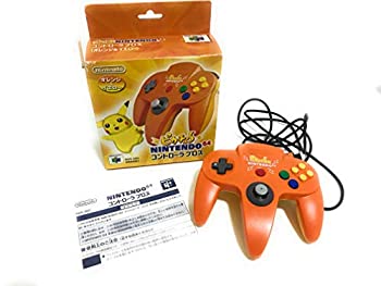 【中古】ピカチュウN64コントローラ オレンジ N64