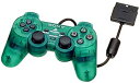 【中古】アナログコントローラ(DUALSHOCK 2) エメラルド