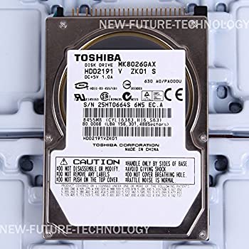 【中古】Toshiba mk8026gax 80 GB