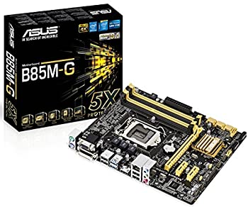 【中古】ASUS Intel B85 搭載 マザーボード LGA1150対応 B85M-G 【microATX】