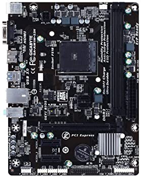 【中古】GIGABYTE マザーボード AMD Socket AM1 Micro ATX GA-AM1M-S2H