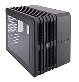 【中古】Corsair Carbite Air 240 Black Edition Micro-ATX対応キューブPCケース CS5328 CC-9011070-WW