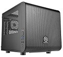 【中古】(非常に良い)Thermaltake Core V1 Mini-ITX対応キューブPCケース CS4872 CA-1B8-00S1WN-00