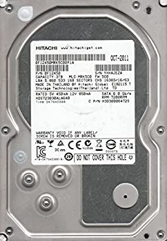 【中古】hds723030ala640、PN 0?F12450、MLC mrk5?C0、Hitachi 3tb SATA 3.5ハードドライブ