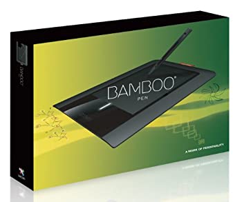 【中古】Wacom ペンタブレット Sサイズ シンプルタブレット 描き心地にこだわった筆圧1024レベル Wacom Bamboo Pen CTL-460/K0