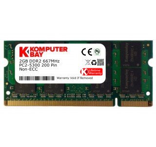 【中古】2GB DDR2 SODIMM 667MHZ