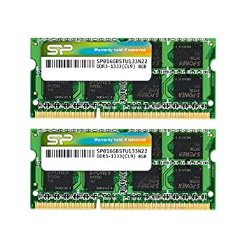 yÁzVRp[ m[gPCp 204Pin SO-DIMM DDR3-1333 PC3-10600 8GB~2g SP016GBSTU133N22